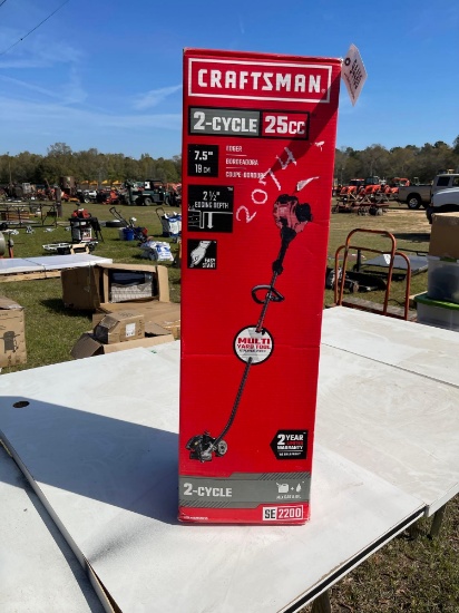 2074 - NEW - CRAFTSMAN 2 - CYCLE LAWN EDGER