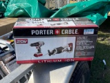 2051 - PORTER CABLE 20 VOLT TOOL KIT