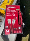 2054 - 2 - HUSKY 14 GAUGE 50' EXTENSION CORDS