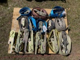 2128 - MISCELLANEOUS LOT OF RATCHET STRAPS