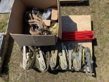 2129 - MISCELLANEOUS LOT OF RATCHET STRAPS