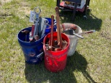 2192 - 4 - BUCKETS OF MISCELLANEOUS TOOLS