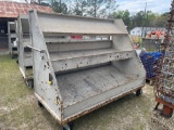 2344 - METAL ROLLING TOOL BIN CART