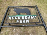 2420 - ROCKINGHAM FARM SIGN