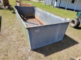 2426 - GALVANIZED WATER TROUGH