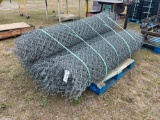 2521 - 4 ROLLS OF CHAIN LINK FENCE 6FT HIGH