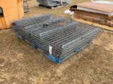 6 PC OF WIRE SHELVING 34