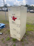 MOSLEY 4 DOOR FILE CABINET