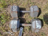 2 - 50 LB WEIGHTS