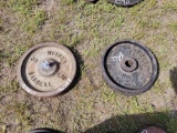 2 - 35LB WEIGHTS