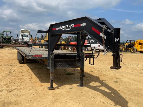 1090 - 2020 8' X 30' SWARTZ FLATBED TRAILER