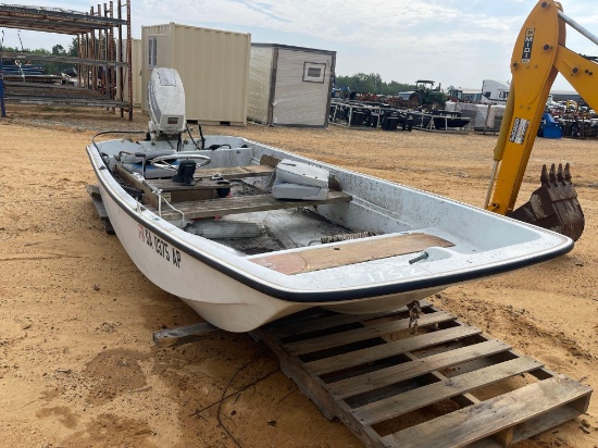 1152 - BOSTON WHALER 14' BOAT