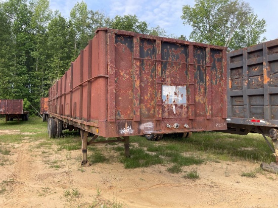 1234 - GRAIN TRAILER 92" X 40'