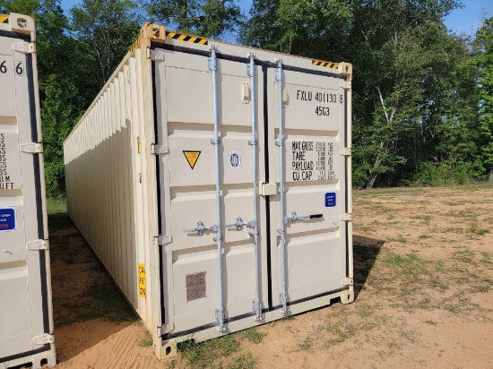 1290 - 2023 9' 6" HIGH X 40 FT LONG CONTAINER