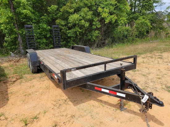 1312 - 7' X 20' K&W EQUIPMENT TRAILER