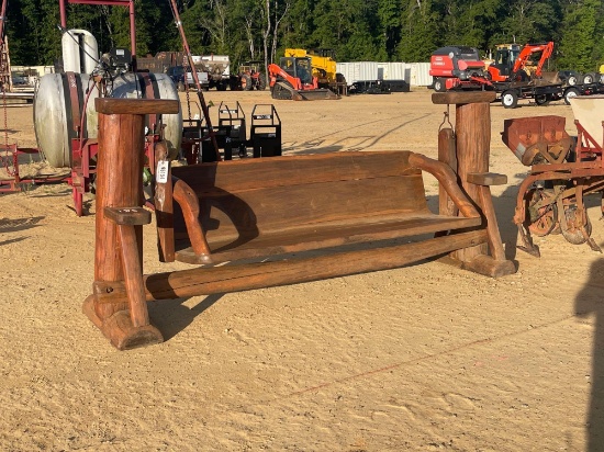 185 - TEAK WOOD SWING
