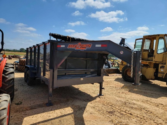 464 - 2023 7' X 16' DOWN2EARTH DUMP TRAILER