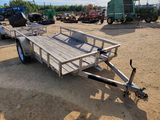 526 - CARRY ON 6 X 10 ALUMINUM TRAILER