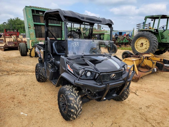 533 - 2018 KUBOTA SIDEKICK RTV-X6850