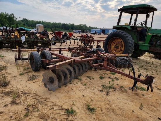 547 - ABSOLUTE - BROWN 15' PULL TYPE HARROW