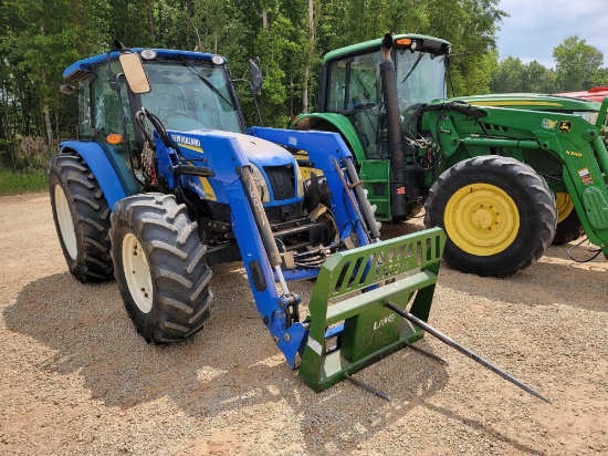 691 - NEW HOLLAND T5070 4WD CAB TRACTOR