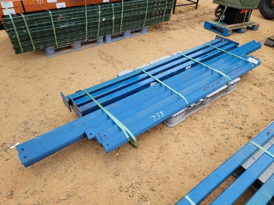 733 - 3 - PC. OF 3" X 3" TUBING