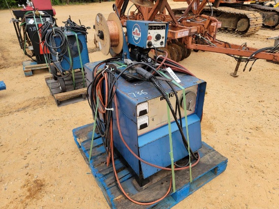736 - MILLER CONSTANT POTENTIAL DC WELDER