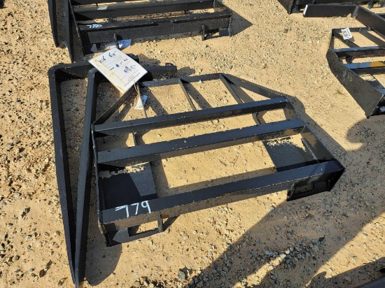779 - ABSOLUTE - NEW - SKID STEER 48" PALLET FORKS
