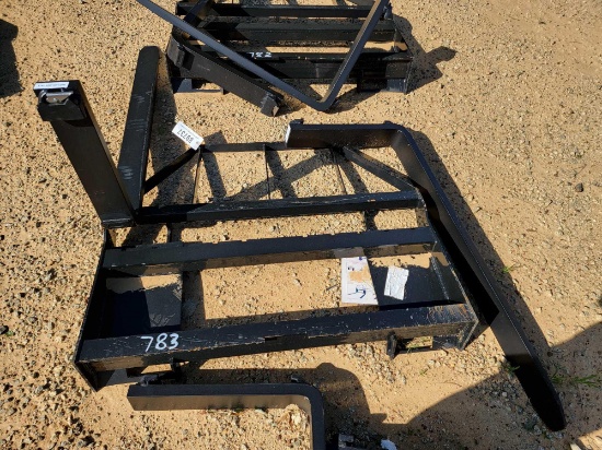 783 - ABSOLUTE - NEW - SKID STEER 48" PALLET FORKS