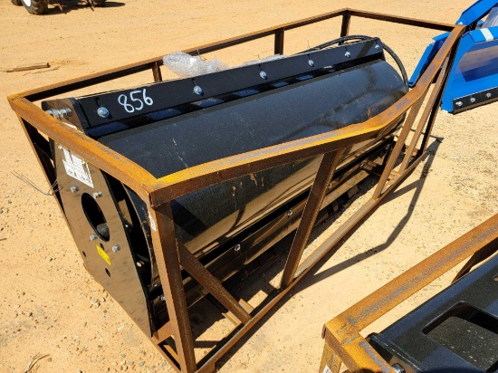 856 - ABSOLUTE - NEW AGROTK 72" VIBRATORY ROLLER
