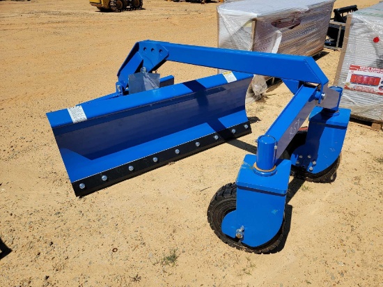 857 - ABSOLUTE - NEW AGROTK 72" 6 WAY GRADER BLADE