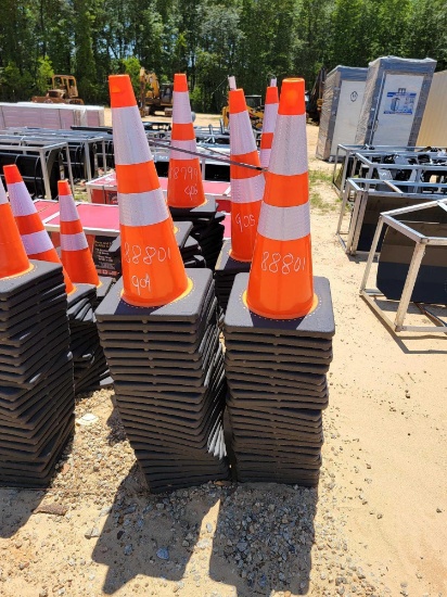 904 - ABSOLUTE - 50 - ORANGE SAFETY CONES
