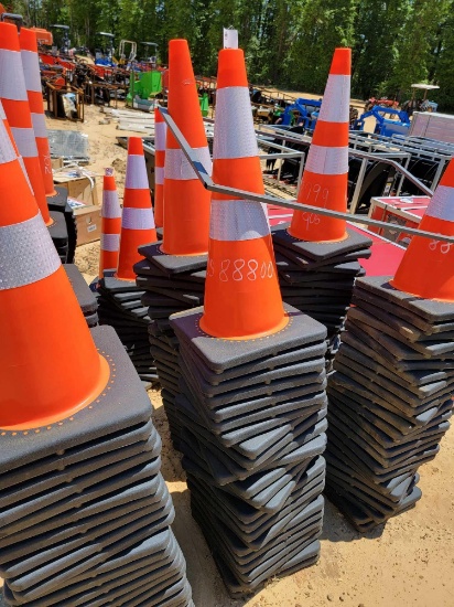 905 - ABSOLUTE - 50 - ORANGE SAFETY CONES