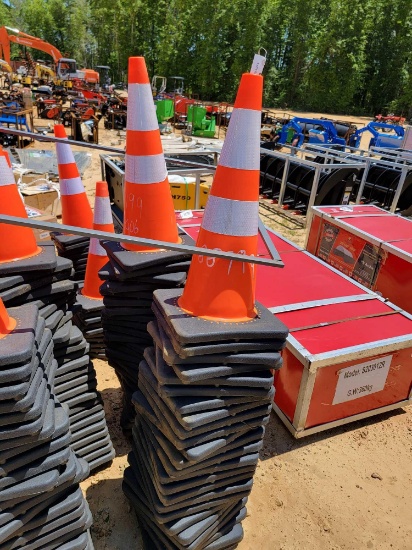 906 - ABSOLUTE - 50 - ORANGE SAFETY CONES