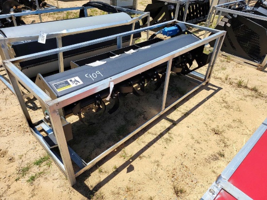 909 - ABSOLUTE - NEW 72" HYDRAULIC TILLER