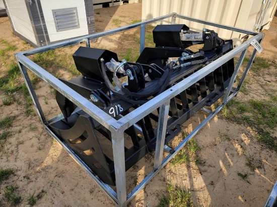 918 - ABSOLUTE - NEW 72" GRAPPLE DUAL LID