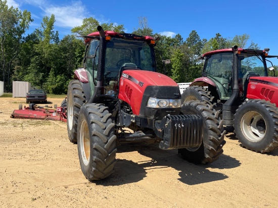996 - ABSOLUTE CASE MAXXUM 115 CAB 4WD TRACTOR