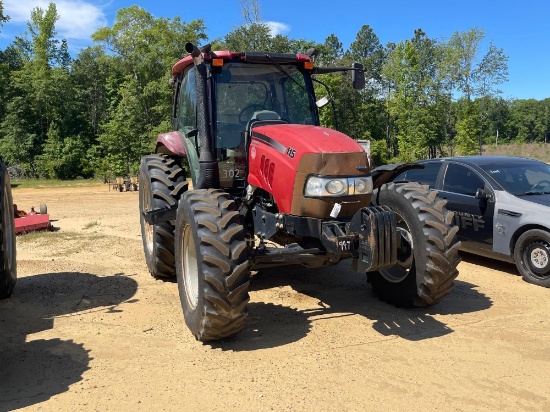 997 - ABSOLUTE CASE MAXXUM 115 CAB 4WD TRACTOR