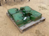 440 - 16 - JOHN DEERE 47KG TRACTOR WEIGHTS