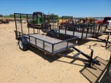 442 - NEW 2023 CARRY ON 5' X 10' GATE TRAILER