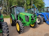 690 - JOHN DEERE 5100E 4WD CAB TRACTOR