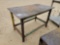 2376 - STEEL WORK TABLE