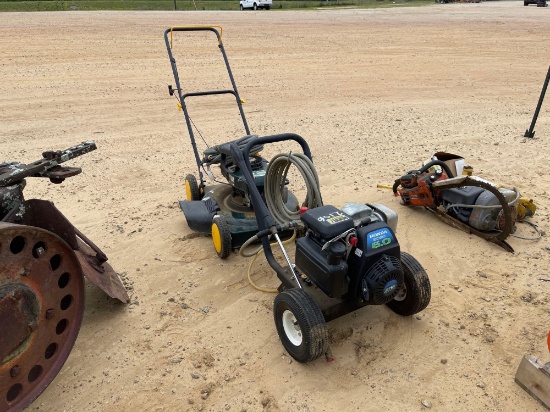 2106 - PUSH MOWER & PRESSURE WASHER
