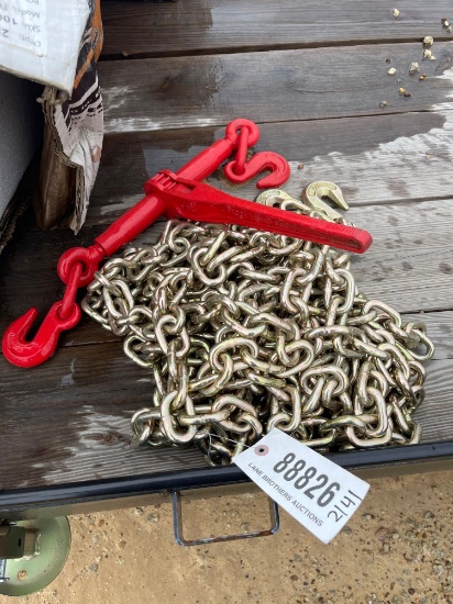 2141 - ABSOLUTE - 2 - 3/8" X 20' CHAINS