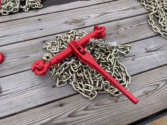 2148 - ABSOLUTE - 2 - 5/16" X 20' CHAINS