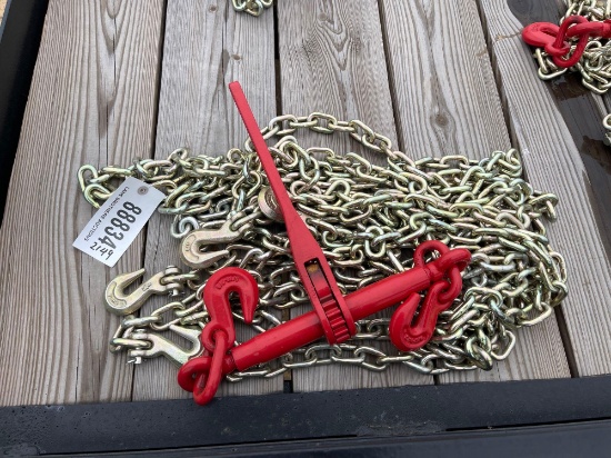 2149 - ABSOLUTE - 2 - 5/16" X 20' CHAINS