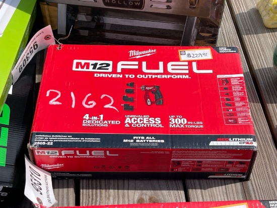 2162 - M12 FUEL DRILL & MILWAUKEE DRIVER KIT