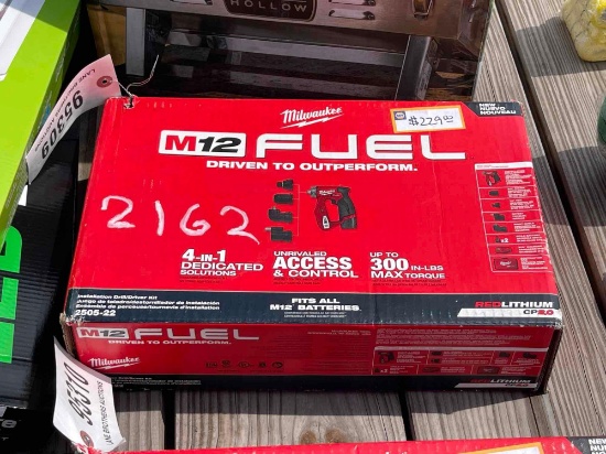 2160 - M12 FUEL DRILL & MILWAUKEE DRIVER KIT