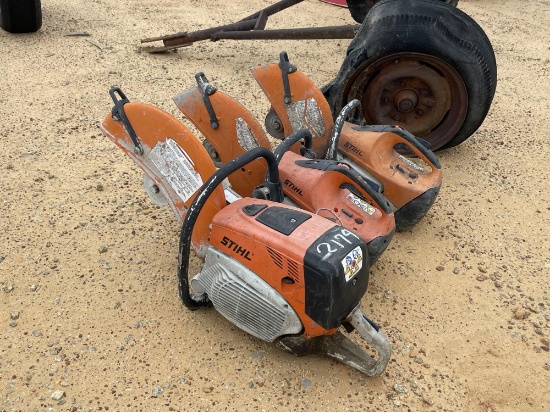 2179 - ABSOLUTE 3 STHIL DEMO SAWS