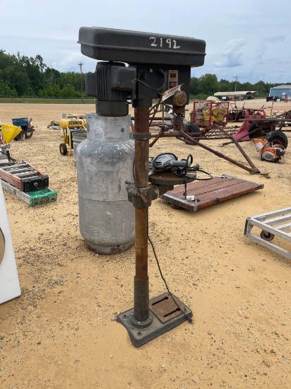 2192 - SPEEDWAY DRILL PRESS & DRILL